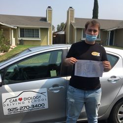 Car-diology Driving School - Glad to help and take Alen to his driving test. We were confident he would pass.