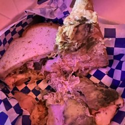 Poi Dog Deli - Turkey sandwich w/rotten avocado