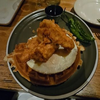 Whiskey Cake - Chicken and waffles - New American Near Me - Irving, Texas