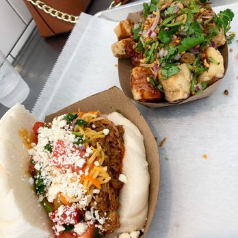 Ekiben - Tofu nuggets spicy pork bun - Asian Fusion Near Me - Baltimore, Maryland Ekiben - Tofu nuggets spicy pork bun - Asian Fusion Near Me - Baltimore, Maryland