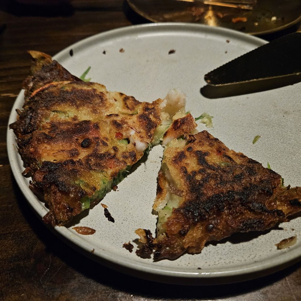 Seafood pancake Seafood pancake