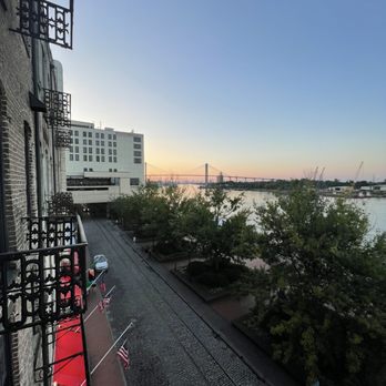 Vic's On the River - View from the balcony - Seafood Near Me - Savannah, Georgia Vic's On the River - View from the balcony - Seafood Near Me - Savannah, Georgia