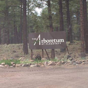 The Arboretum at Flagstaff - Entrance sign. - Parks Near Me - Flagstaff, Arizona