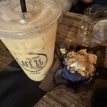 Cafe 86 - Yummy Ube cheesecake - Desserts Near Me - Artesia, California