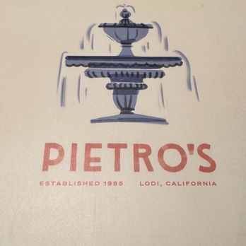 Pietro's - The Menu - Italian Near Me - Lodi, California Pietro's - The Menu - Italian Near Me - Lodi, California