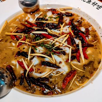 TAI ER Sichuan Cuisine - Boiled Fish in Sauerkraut - Szechuan Near Me - Flushing, New York