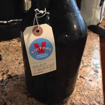 Victory Brewing - Growler of golden monkey - Brewpubs Near Me - Downingtown, Pennsylvania