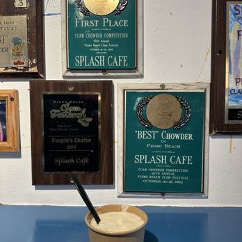 Splash Cafe - Clam chowder cup ($7.95) - Desserts Near Me - Pismo Beach, California