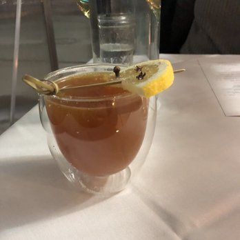 Talulla - Hug of war - bourbon, clove and hot cider. Really hit the spot on a frigid night - New American Near Me - Cambridge, Massachusetts