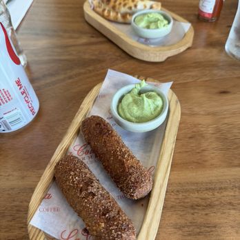 Achè  - Chorizo croquettes and ropa vieja empanadas - Coffee & Tea Near Me - Miami, Florida