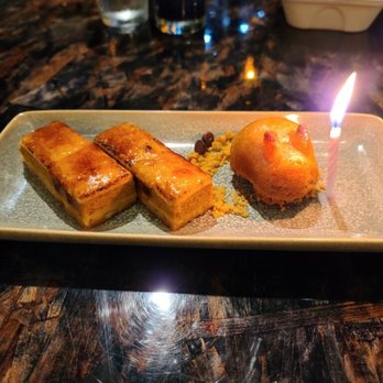 XO Restaurant - Birthday dessert - Asian Fusion Near Me - Honolulu, Hawaii