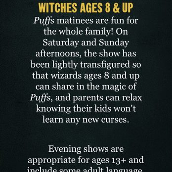 Puffs - Performing Arts Near Me - New York, New York