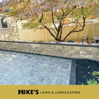 Mike's Lawn & Landscaping - Paver patio and retaining wall installation - Landscaping Near Me - Aston Township, Pennsylvania Mike's Lawn & Landscaping - Paver patio and retaining wall installation - Landscaping Near Me - Aston Township, Pennsylvania