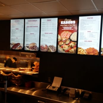 The Patio - Easy to read menu boards. - Barbeque Near Me - Aurora, Illinois