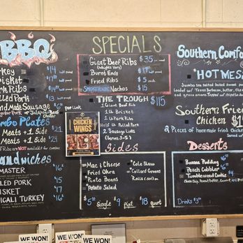 Pecan Lodge - 1-24-2025 Menu - Sandwiches Near Me - Dallas, Texas
