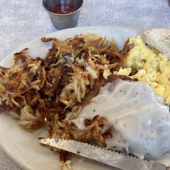 Clayton's Coffee Shop - Chicken fried steak -- meh. - Coffee & Tea Near Me - Coronado, California