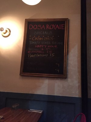 Photo of Dosa Royale - Brooklyn, NY, United States. Great atmosphere. Very pleasant ataff