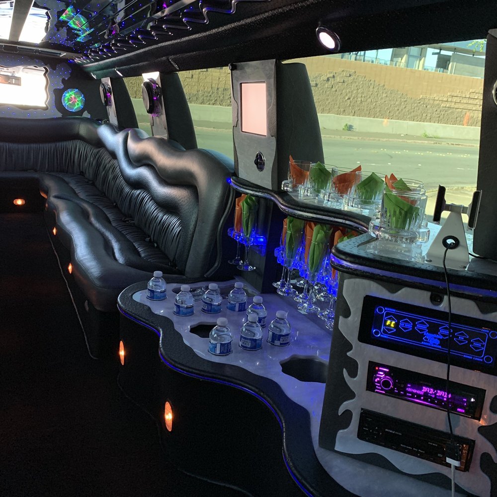 Best Time Limousine - Mini bar fully stocked with fresh beverages that were kindly requested during reservation process. Awesome and first class. - Limos Near Me