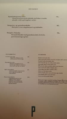 Menu photo 1 Piscoteket Oslo, 03