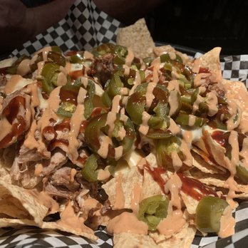 Timberwood Grill - Rocky Top Pork Nachos - Burgers Near Me - Pigeon Forge, Tennessee