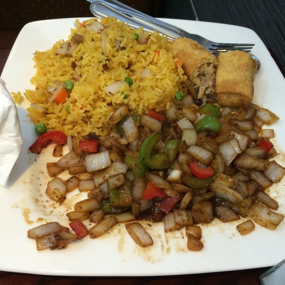 New Peking Bistro - All onions and peppers but a few pieces of pepper chicken ! Not happy for $11.60 . - Chinese Near Me - Lexington, Kentucky New Peking Bistro - All onions and peppers but a few pieces of pepper chicken ! Not happy for $11.60 . - Chinese Near Me - Lexington, Kentucky