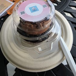 Sugar Cube Cafe - The Midnight Magic Cupcake.
