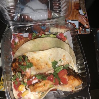 Joyride Taco House - My make believe fish taco and the Chipotle Shrimp Taco that inky gets two shrimp each $5 not worth it. Money back pls - Tacos Near Me - Phoenix, Arizona