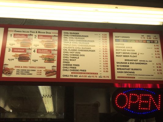 Menu photo 5 Original Tommy's Burbank, CA