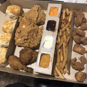 KFC - $20 Box from KFC isn't worth what's in it unless your kid of a small portion eater ! - Fast Food Near Me - Merced, California KFC - $20 Box from KFC isn't worth what's in it unless your kid of a small portion eater ! - Fast Food Near Me - Merced, California