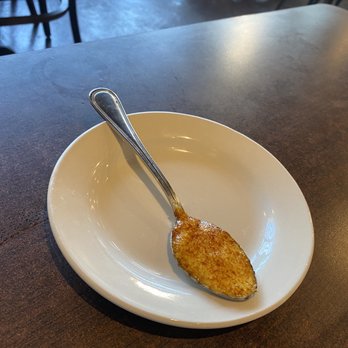 Old Saigon Cafe - Complimentary creme brûlée - Vietnamese Near Me - Houston, Texas Old Saigon Cafe - Complimentary creme brûlée - Vietnamese Near Me - Houston, Texas