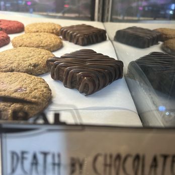 Nuha's Sinful Desserts - Death by chocolate brownie, best brownie ever! - Desserts Near Me - Austin, Texas