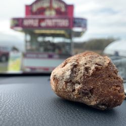Pickin' Patch - Carnival style Apple fritters, 1/2 doz $7.00.