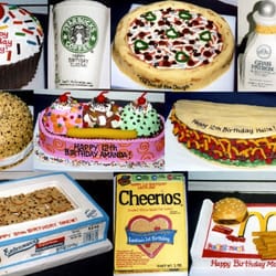 Creative Cakes - These "food cakes" are only a few options that Bill can create to amaze all your guests at any special occasion.