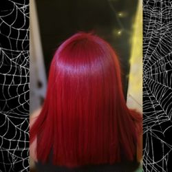 Vivid color correction with keratin treatment