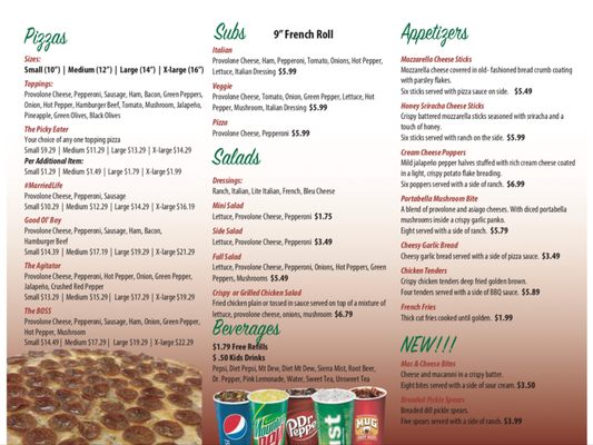 Menu photo 4 Blades Pizza Ashville, OH Menu photo 4 Blades Pizza Ashville, OH