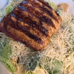 Caesar salad with salmon Caesar salad with salmon