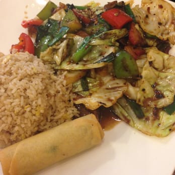 Golden House - Twice-Cooked Pork Lunch Combo - Chinese Near Me - Tucson, Arizona