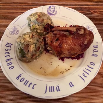 Dačický - Duck with dumplings is a favorite, even our tour guide loves it. - Czech Near Me - Kutná Hora, ST Dačický - Duck with dumplings is a favorite, even our tour guide loves it. - Czech Near Me - Kutná Hora, ST