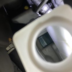 Harte INFINITI - Almost empty coolant reservoir