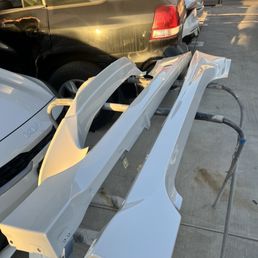 Front lip and side skirts + rear spats