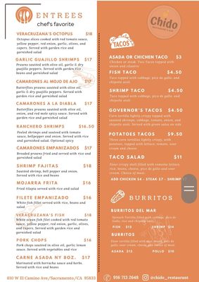 Menu photo 4 Chido Woodland , CA Menu photo 4 Chido Woodland , CA