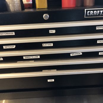 Mission BBQ - What an awesome way to keep things organized - Barbeque Near Me - Gurnee, Illinois Mission BBQ - What an awesome way to keep things organized - Barbeque Near Me - Gurnee, Illinois