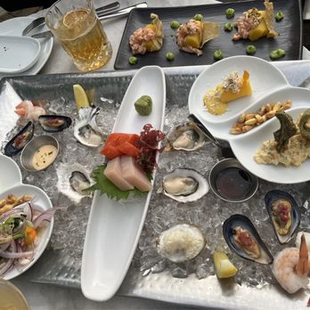 Ancora Waterfront Dining and Patio - This is the seafood platter for 2. It was simply incredible. There's the salmon tartar up top as well. - Seafood Near Me - Vancouver, British Columbia Ancora Waterfront Dining and Patio - This is the seafood platter for 2. It was simply incredible. There's the salmon tartar up top as well. - Seafood Near Me - Vancouver, British Columbia