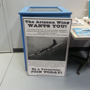 Arizona Commemorative Air Force Museum - I thought it says Arizona Wine wants you...Lol!!! - Museums Near Me - Mesa, Arizona