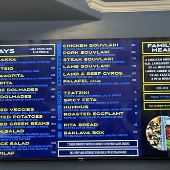 Ladera Greek Kitchen - Menu - Greek Near Me - Temecula, California