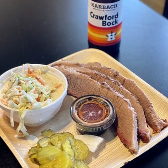 Bare Bull BBQ - Half pound of brisket w/ Coleslaw - Barbeque Near Me - Canyon Lake, Texas Bare Bull BBQ - Half pound of brisket w/ Coleslaw - Barbeque Near Me - Canyon Lake, Texas