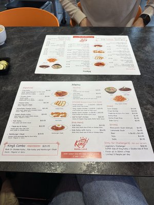 Menu photo 2 King Katsu Land Daly City, CA
