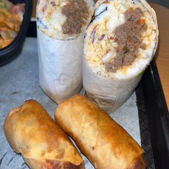 Sushioki - 2 Korean Philly Cheesesteak Eggrolls - Sushi Bars Near Me - Durham, North Carolina