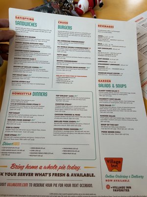 Menu photo 2 Village Inn Greeley, CO Menu photo 2 Village Inn Greeley, CO