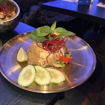 At Nine Restaurant & Bar - Spicy Basil Fried Rice - Thai Near Me - New York, New York At Nine Restaurant & Bar - Spicy Basil Fried Rice - Thai Near Me - New York, New York